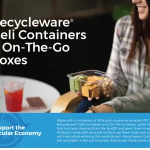on-the-go containers by Recycleware