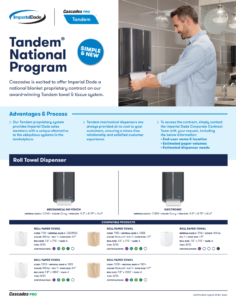 Cascades Tandem Towel System