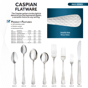 Winco® Caspian Flatware
